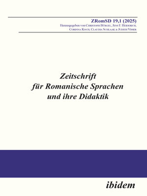 cover image of Heft 19,1 (2025)